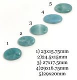 Larimar Cabochon, Gemstone Cabochon, Blue Larimar Cabochon, Natural Gemstone, Jewelry Supplies, Wire Wrapping, Jewelry Making, 1 Pc