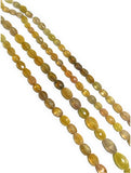 Natural Yellow Green Sapphire Gemstone Beads, Bulk Wholesale Beads, Jewelry Supplies for Jewelry Making, Yellow Gemstone Beads, 13"Strand