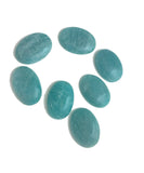 7 Pcs Amazonite Cabochon, Loose Gemstone, Natural Gemstone, Jewelry Making, Jewelry Supplies, Wire Wrapping, Bulk Gemstone Cabochon