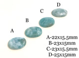 Larimar Cabochon, Gemstone Cabochons, Jewelry Making, Natural Gemstone, Wire Wrapping, Jewelry Supplies, Larimar, DIY Jewelry, 1 Pc