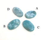 Larimar Cabochon, Gemstone Cabochons, Jewelry Making, Natural Gemstone, Wire Wrapping, Jewelry Supplies, Larimar, DIY Jewelry, 1 Pc