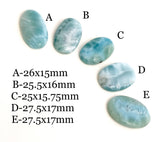 Larimar Cabochon, Loose Gemstone, Blue Larimar, Large Cabochon, Natural Gemstones, Gemstone Cabochons, Wire Wrapping, Jewelry Supplies