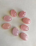 Morganite, Loose Gemstone Cabochon, Morganite Cabochon, Oval Cabochons, Pink Morganite, Jewelry Supplies, Wire Wrapping Supplies, 1 Pc