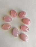 Morganite, Loose Gemstone Cabochon, Morganite Cabochon, Oval Cabochons, Pink Morganite, Jewelry Supplies, Wire Wrapping Supplies, 1 Pc