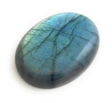 Labradorite Cabochon, Natural Gemstone Cabochon, Wire Wrapping, Labradorite, Jewelry Supplies, Jewelry Making, DIY Jewelry, 45x34mm