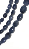 Sapphire Beads, Blue Sapphire Beads, Gemstone Beads, Natural Gemstone Beads, Jewelry Supplies, Jewelry Making, Wholesale Beads, 7"Strand
