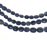 Sapphire Beads, Blue Sapphire Beads, Gemstone Beads, Natural Gemstone Beads, Jewelry Supplies, Jewelry Making, Wholesale Beads, 7"Strand
