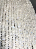 Natural Rainbow Moonstone Beads, Gemstone Beads, Jewelry Supplies, Jewelry Making, Wholesale Beads, Bulk Beads,