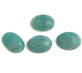 4Pcs Amazonite Cabochon, Loose Gemstone, Natural Gemstone Cabochon, Jewelry Making, Jewelry Supplies, Wire Wrapping, Bulk Cabochon
