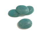 4Pcs Amazonite Cabochon, Loose Gemstone, Natural Gemstone Cabochon, Jewelry Making, Jewelry Supplies, Wire Wrapping, Bulk Cabochon