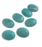 7 Pcs Amazonite Cabochon, Loose Gemstone, Natural Gemstone, Jewelry Making, Jewelry Supplies, Wire Wrapping, Bulk Gemstone Cabochon