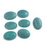 7 Pcs Amazonite Cabochon, Loose Gemstone, Natural Gemstone, Jewelry Making, Jewelry Supplies, Wire Wrapping, Bulk Gemstone Cabochon