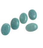 3 Pcs Amazonite Cabochon, Loose Natural Gemstone, Jewelry Making, Jewelry Supplies, Wire Wrapping, Bulk Gemstone Cabochon, 38x25mm-42x29mm