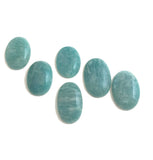3 Pcs Amazonite Cabochon, Loose Natural Gemstone, Jewelry Making, Jewelry Supplies, Wire Wrapping, Bulk Gemstone Cabochon, 38x25mm-42x29mm