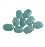 3 Pcs Amazonite Cabochon, Loose Natural Gemstone, Jewelry Making, Jewelry Supplies, Wire Wrapping, Bulk Gemstone Cabochon, 38x25mm-42x29mm