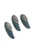 Wing Connector, Feather Connector, CZ Connector, Turquoise Connector, Bracelet Connector, Jewelry Supplies, Jewelry Findings, CZ Links