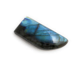 Labradorite Cabochon, Natural Cabochon, Wire Wrapping, Jewelry Supplies, Jewelry Making, Gemstone Cabochon, Labradorite, 43x19mm