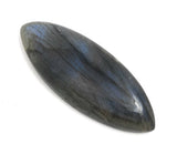 Labradorite Cabochon, Natural Gemstone, Wire Wrapping, Jewelry Supplies, Jewelry Making, Gemstone Cabochon, Labradorite, 41.25x16mm