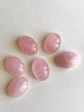 Morganite, Loose Gemstone Cabochon, Morganite Cabochon, Oval Cabochons, Pink Morganite, Jewelry Supplies, Wire Wrapping Supplies, 1 Pc