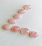 Morganite, Loose Gemstone Cabochon, Morganite Cabochon, Oval Cabochons, Pink Morganite, Jewelry Supplies, Wire Wrapping Supplies, 1 Pc