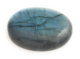 Labradorite Cabochon, Natural Gemstone Cabochon, Wire Wrapping, Labradorite, Jewelry Supplies, Jewelry Making, DIY Jewelry, 45x34mm