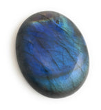 Labradorite Cabochon, Natural Gemstone, Gemstone Cabochon, Wire Wrapping, Labradorite, Jewelry Supplies, Jewelry Making, 45x34mm