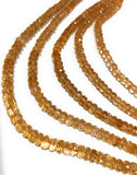 Citrine Gemstone Beads, Natural Citrine Beads, Jewelry Supplies for DIY Jewelry Making, Wholesale Bulk Beads, 5mm-5.5mm