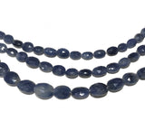 Sapphire Beads, Blue Sapphire Beads, Gemstone Beads, Natural Gemstone Beads, Jewelry Supplies, Jewelry Making, Wholesale Beads, 7"Strand