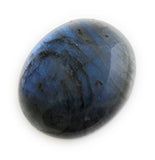 Natural Labradorite Gemstone Cabochon, Jewelry Supplies for Jewelry Making, Gemstone Cabochons for Wire Wrapping, 35x30x9.25mm
