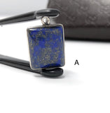 Lapis Lazuli, Gemstone Charm, Lapis Lazuli Charms, Bezel Charms, Jewelry Supplies, Jewelry Making, Jewelry Findings, DIY Jewelry, Bulk Charm