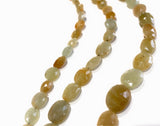 Natural Yellow Sapphire Gemstone Beads, Wholesale Jewelry Supplies for Jewelry Making, Genuine Sapphire Beads, 7"Strand