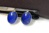 2 Pcs Lapis Lazuli Charms, Gemstone Charms, Bezel Charms, Jewelry Supplies, Jewelry Making, Jewelry Findings, DIY Jewelry, Wholesale Charms