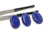 3 Pcs Lapis Lazuli Charms, Gemstone Charms, DIY Jewelry Making, Wholesale Charms