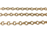 4.5 Foot Gold Filled Chain , Bulk Wholesale Chain, Jewelry Supplies for DIY Jewelry Making, Jewelry Findings, 6.5x 3mm