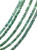 13" Zambian Emerald Gemstone Beads, Wholesale Bulk Beads, Jewelry Supplies, DIY Jewelry Making, 3mm - 6mm