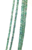 13" Zambian Emerald Gemstone Beads, Wholesale Bulk Beads, Jewelry Supplies, DIY Jewelry Making, 3mm - 6mm