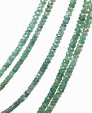 13" Zambian Emerald Gemstone Beads, Wholesale Bulk Beads, Jewelry Supplies, DIY Jewelry Making, 3mm - 6mm