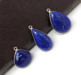 Lapis Lazuli Gemstone Charm, DIY Jewelry Supplies for Jewelry Making