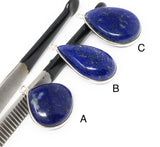 Lapis Lazuli Gemstone Charm, DIY Jewelry Supplies for Jewelry Making