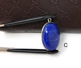 Lapis Lazuli Gemstone Charm, Lapis Lazuli Charms, Jewelry Supplies for Jewelry Making, Jewelry Findings, Bulk Wholesale Charms, 1 Pc