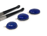 Lapis Lazuli Gemstone Charm, Lapis Lazuli Charms, Jewelry Supplies for Jewelry Making, Jewelry Findings, Bulk Wholesale Charms, 1 Pc