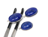 Lapis Lazuli Gemstone Charm, Lapis Lazuli Charms, Jewelry Supplies for Jewelry Making, Jewelry Findings, Bulk Wholesale Charms, 1 Pc