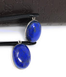 2 Pcs Lapis Lazuli Charms, Gemstone Charms, Bezel Charms, Jewelry Supplies, Jewelry Making, Jewelry Findings, DIY Jewelry, Wholesale Charms