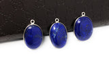 3 Pcs Lapis Lazuli Charms, Gemstone Charms, DIY Jewelry Making, Wholesale Charms