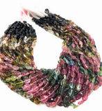Tourmaline Beads, Gemstone Beads, Watermelon Color Tourmaline Beads, Jewelry Supplies, Wholesale Beads, Bulk Beads, DIY Jewelry Making