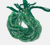 10" Natural Zambian Emerald Beads, Genuine Gemstone Beads, Wholesale Beads for DIY Jewelry, Jewelry Supplies for Jewelry Making, 2.5mm - 6mm