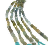 Aquamarine Beads, Aquamarine, Beading Supplies, Jewelry Making, Wholesale Beads, Bulk Beads, Natural Beads, Nugget Beads, 11.5" Strand