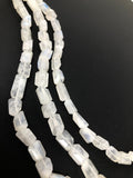 Rainbow Moonstone Beads, Natural Gemstone Beads, Nugget Beads, Jewelry Supplies, Bulk Wholesale Beads, 9x8mm - 13x9mm