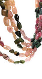 Natural Tourmaline Gemstone Beads, Beading Supplies for DIY Jewelry Making, Bulk Wholesale Beads, Tourmaline Nugget Beads Jewelry Supplies