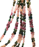 Natural Tourmaline Gemstone Beads, Beading Supplies for DIY Jewelry Making, Bulk Wholesale Beads, Tourmaline Nugget Beads Jewelry Supplies